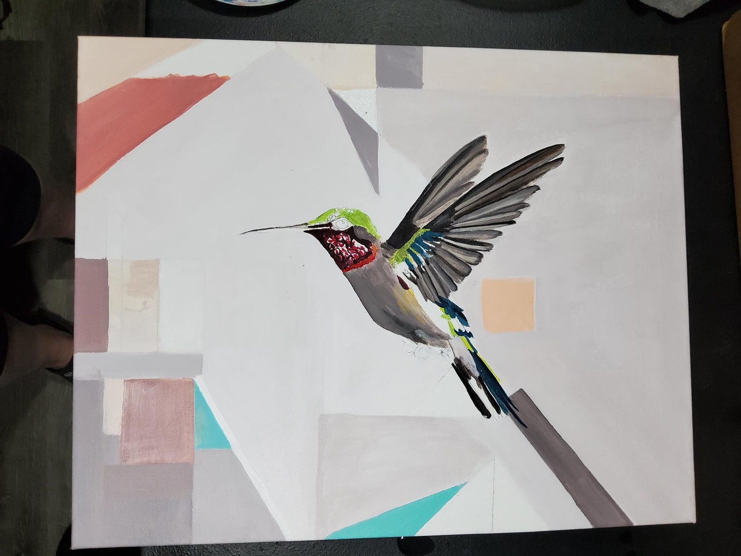 Flight Path - ON EASEL