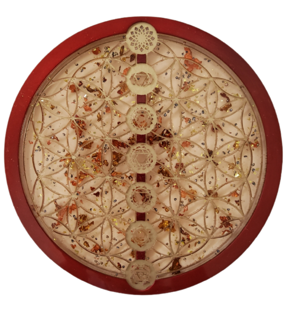 Resin Crystal Grid Small