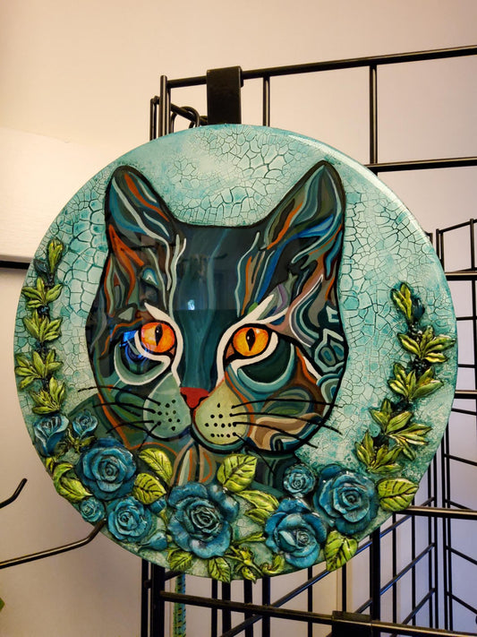 Dimensional Mixed Media Art
